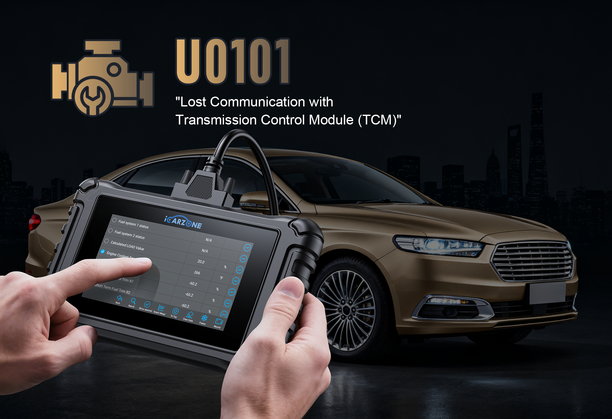 U0101: Fix ECM-TCM Communication Fault in 2017-2023 F-150 | ICARZONE UR800