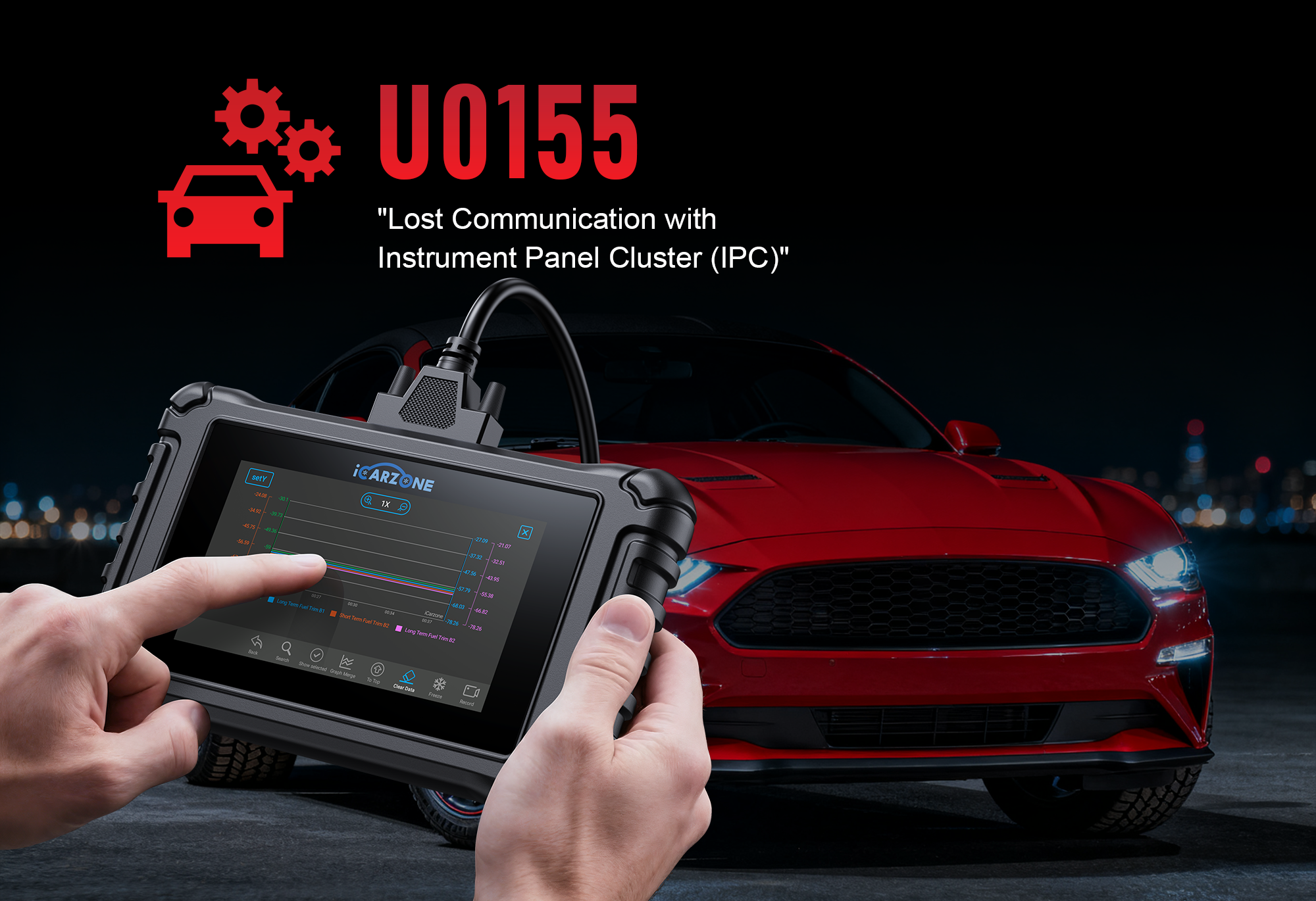 U0155 Code: Instrument Cluster Communication Failure | DIY GUIDE with ICARZONE UR800
