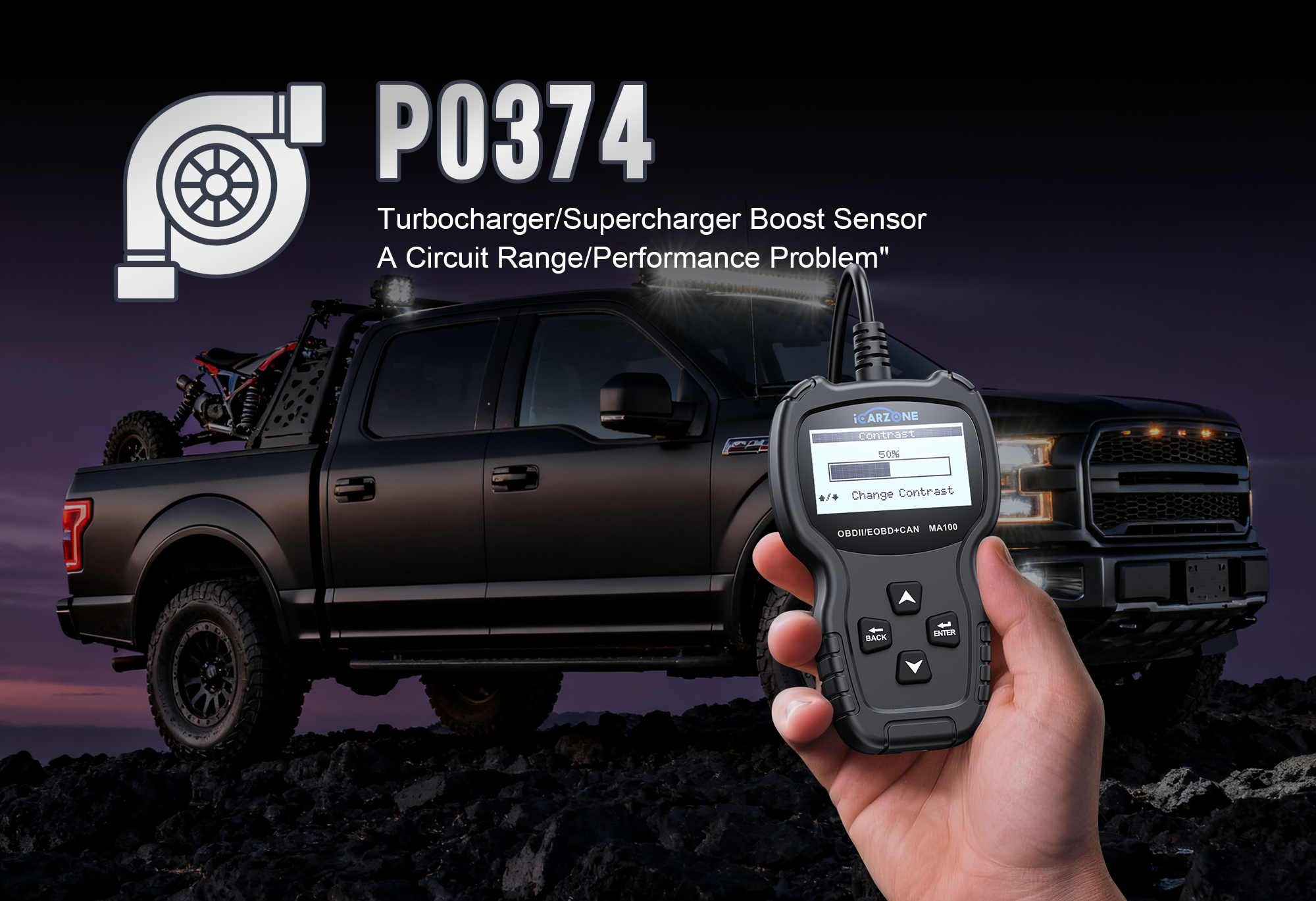 P0374 Code: Fix Ford F-150 EcoBoost Timing Signal Issue | iCarzone MA100
