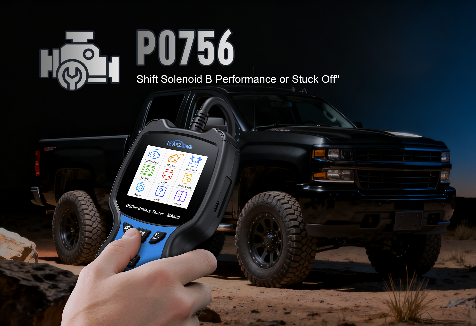 P0756 Code: Shift Solenoid B Performance or Stuck Off – Causes, Symptoms, Fixes for Chevrolet Silverado 1500 with MA900