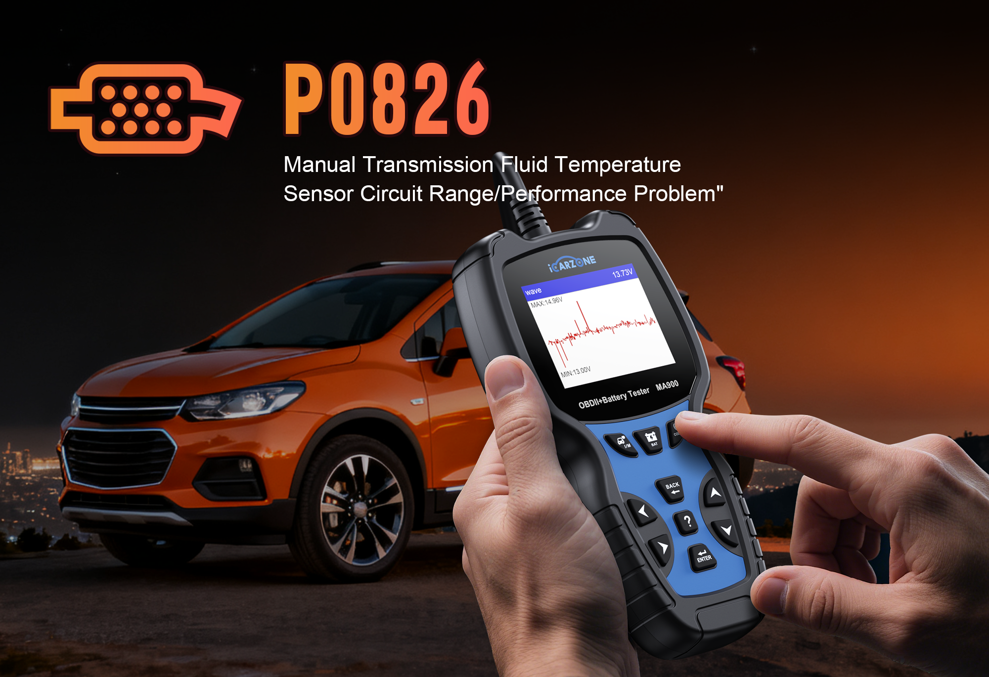 P0826 Code: Chevrolet Silverado 1500 Manual Shift Switch Circuit Input Causes, Symptoms, Diagnosis & Fixes with MA900