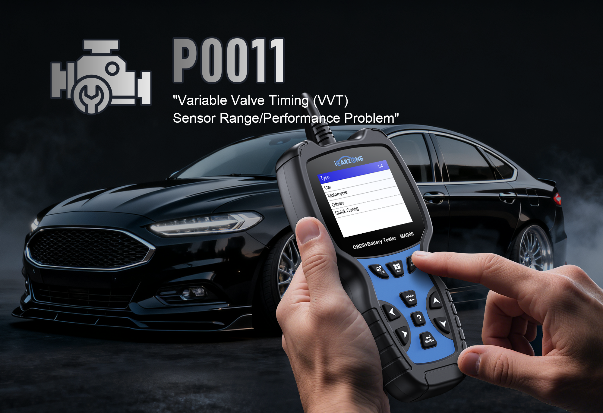 P0011 Code in Chevy Silverado: DIY Fix with ICARZONE MA100