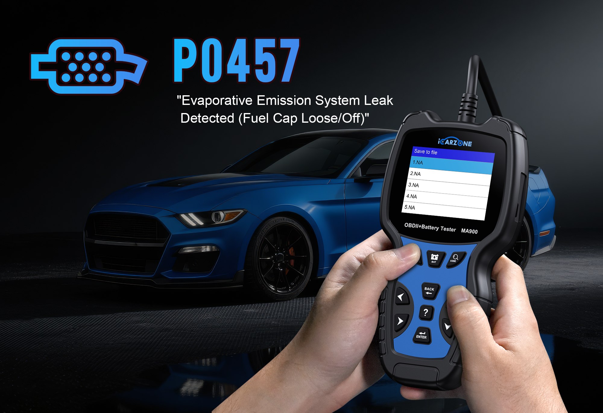 P0457 Code in Jeep Wrangler: Fix with ICARZONE MA900