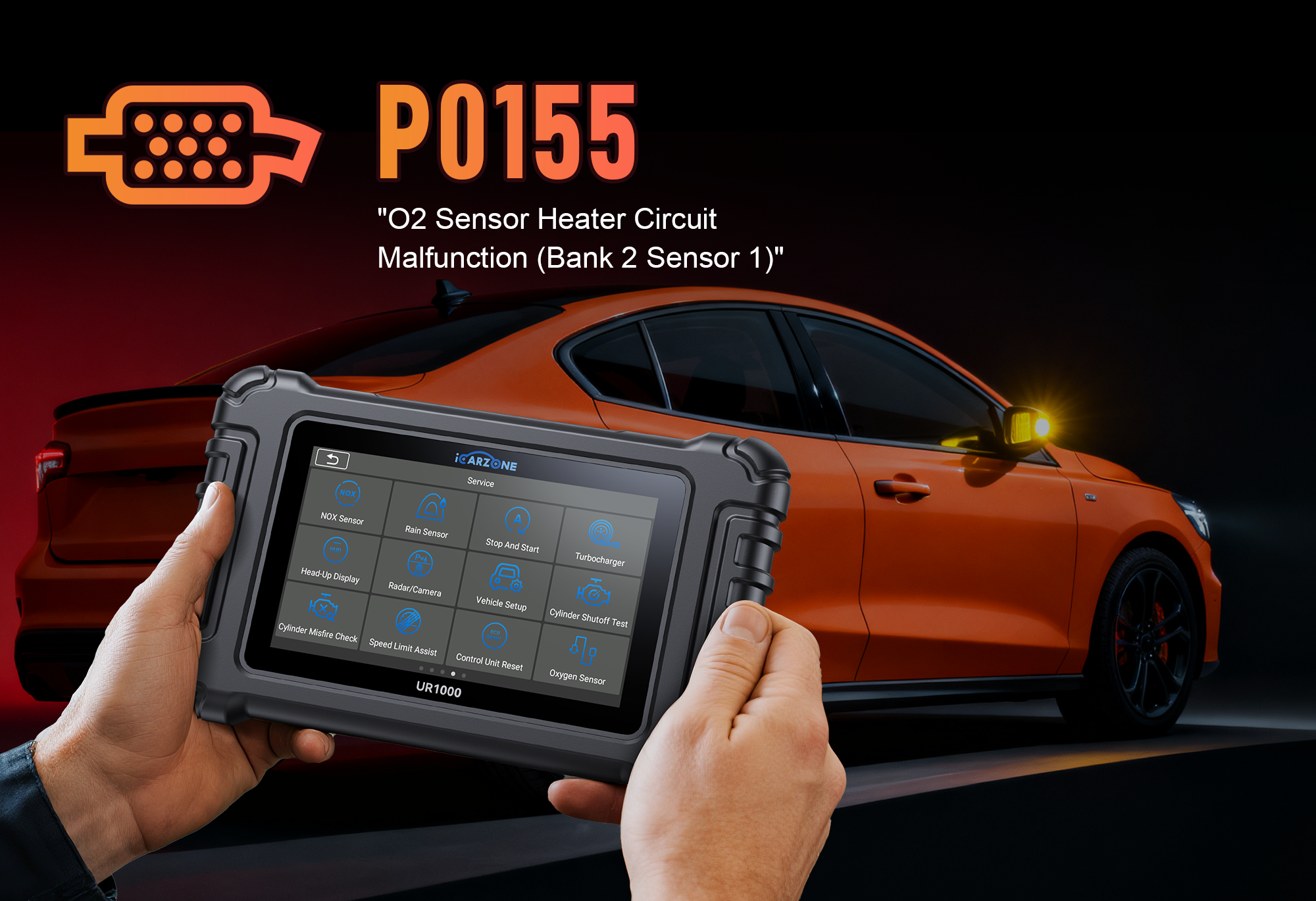 P0155 Code in Ford F-150: Fix Bank 2 Sensor 1 Heater with ICARZONE MA900