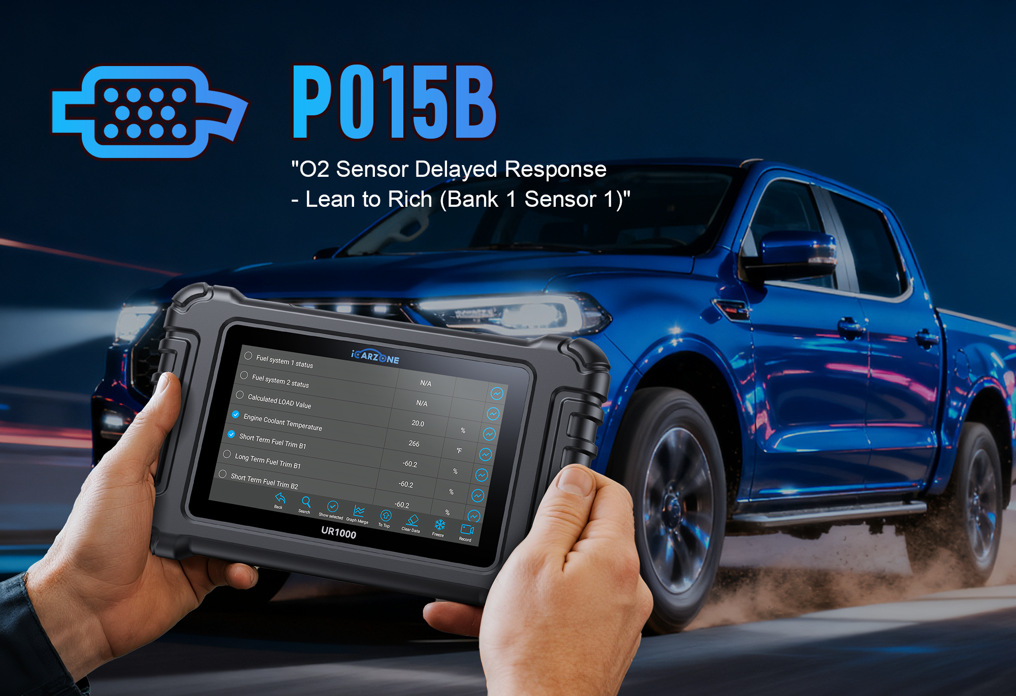 P015B Chevrolet Silverado 1500: O2 Sensor Slow Response Fix | UR1000 Guide