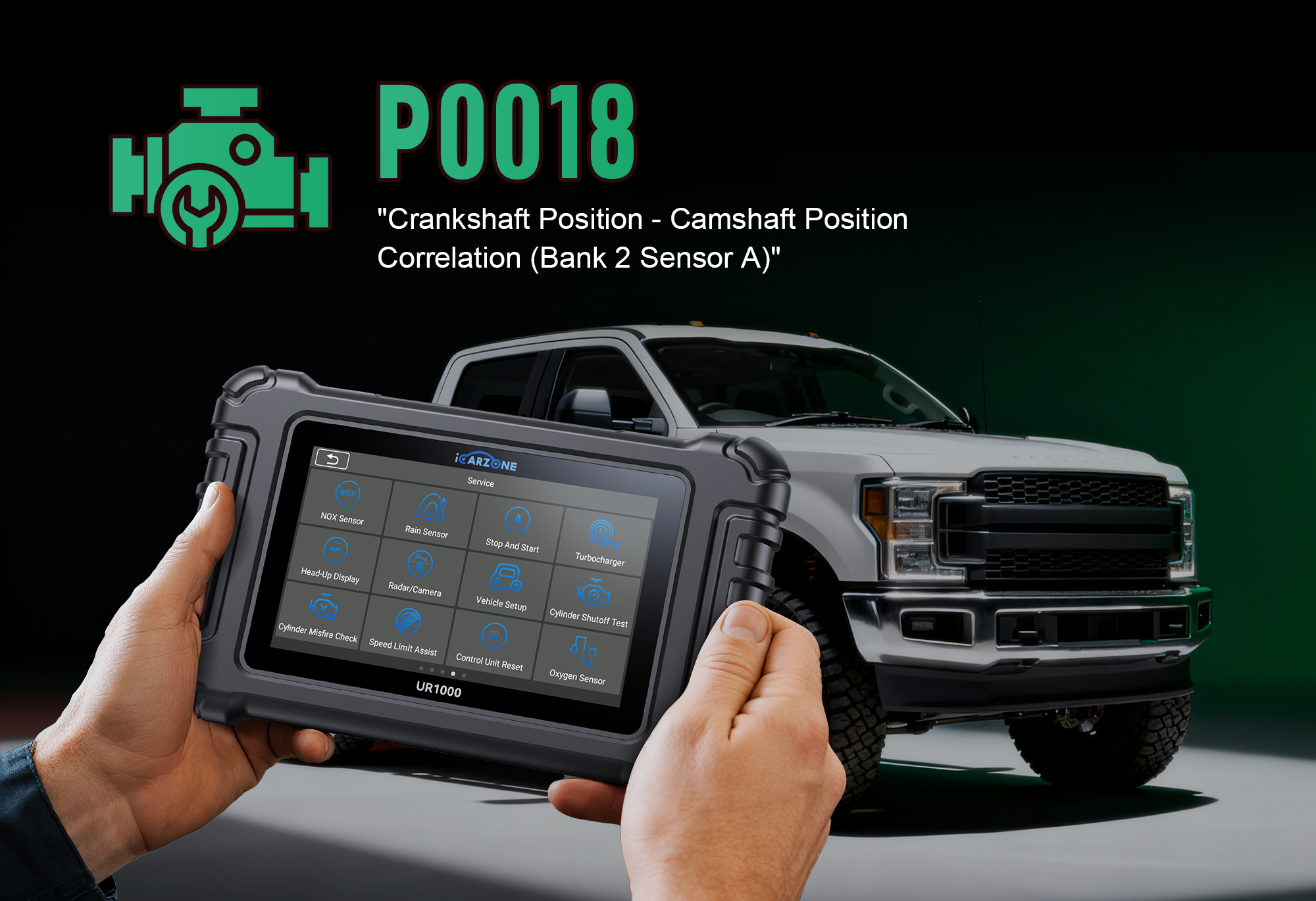 P0018 Code in Chevrolet Silverado 1500: Fix Timing Correlation with ICARZONE UR1000