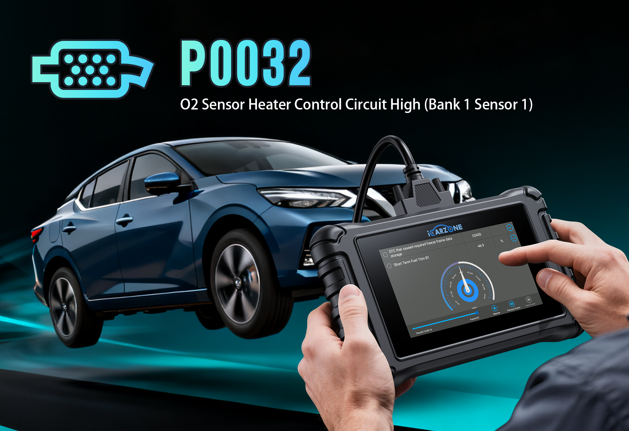 P0032 Ford F-150 EcoBoost: Fix HO2S Heater Circuit High | UR800 Guide