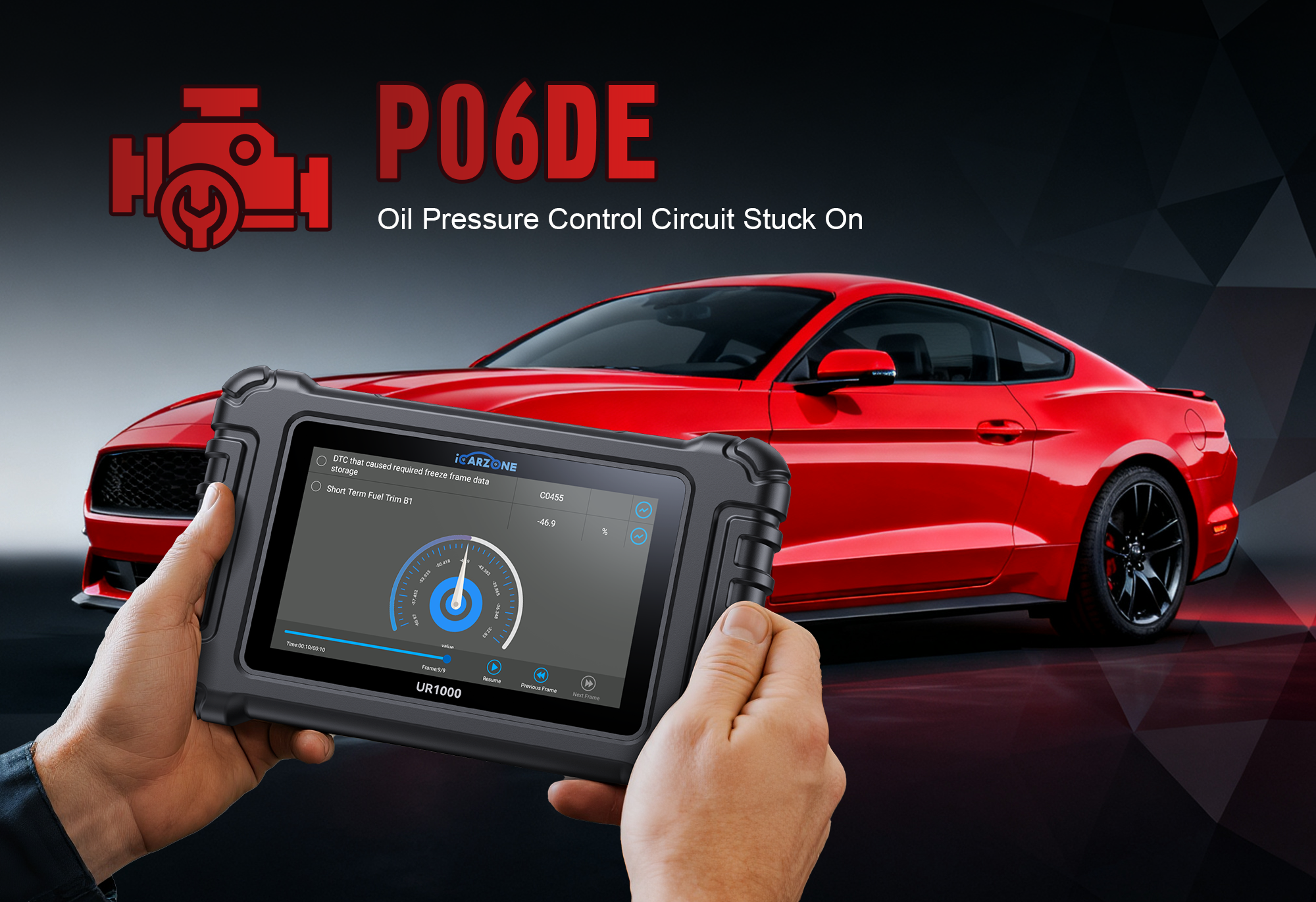 VW: Fix Engine Oil Pressure Control Circuit | ICARZONE UR1000