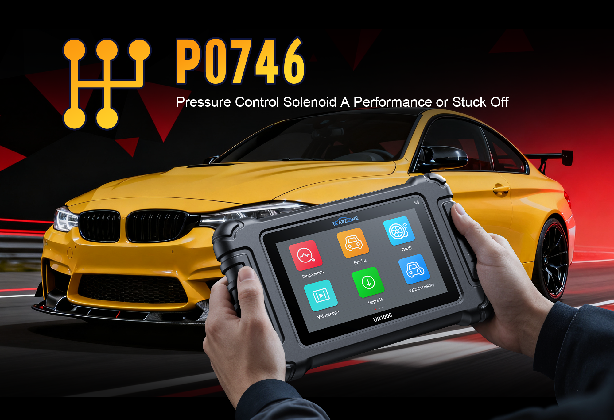 P0746 Code torque converter clutch pressure control faults in Chevrolet Silverado 1500 | ICARZONE UR1000