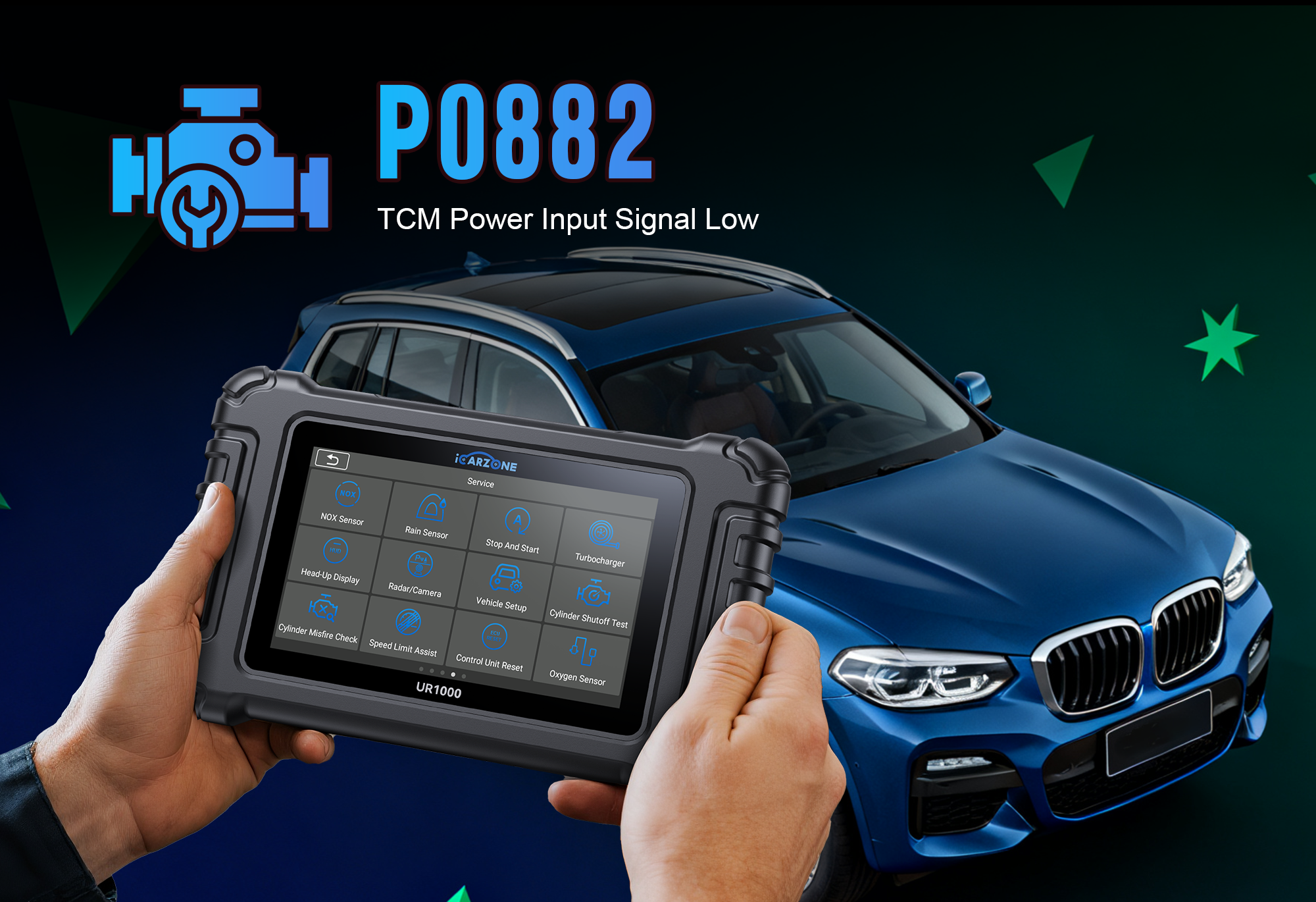 P0882 Code Transmission Control Module low power faults in Ford F-150 | ICARZONE UR1000