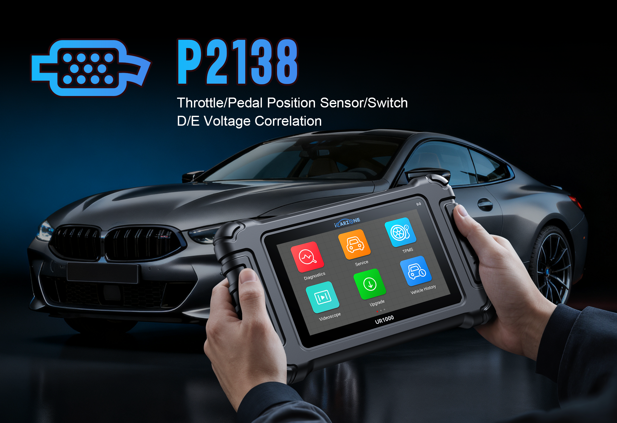 Pedal Sensor Voltage Mismatch | ICARZONE UR1000