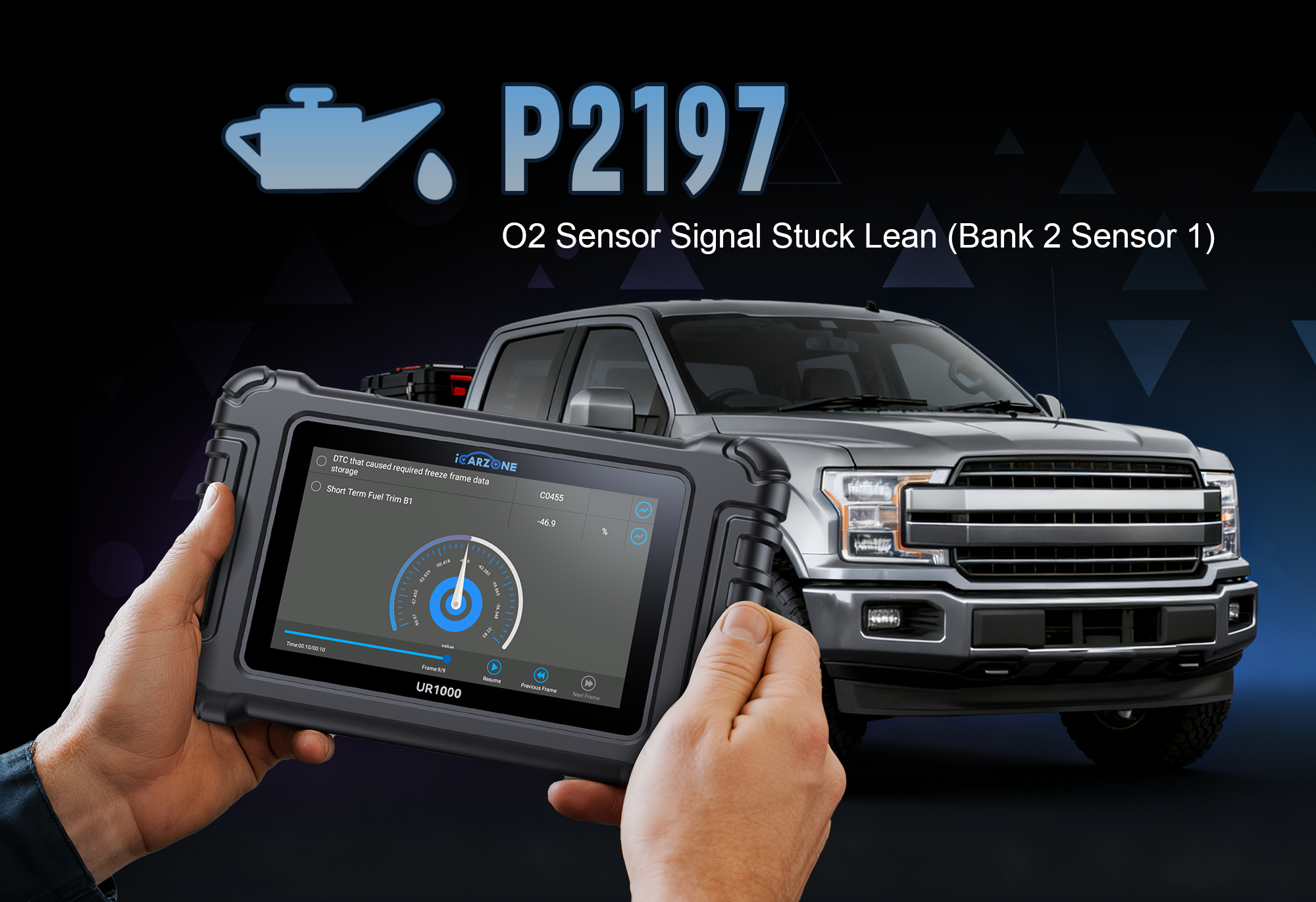 VW: Fix O2 Sensor Stuck Rich | ICARZONE UR1000