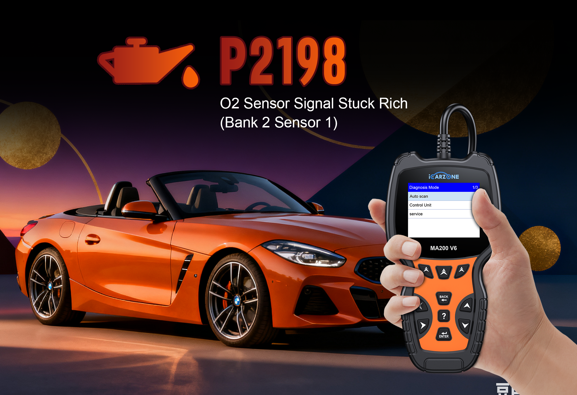 VW: Fix O2 Sensor Stuck Rich (Bank 2) | ICARZONE UR1000
