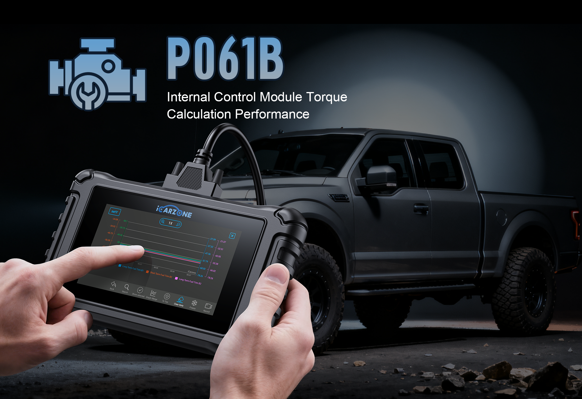 P061B Code Internal Control Module Torque Calculation Performance in BMW 3 Series | Fix with ICARZONE MA200 V6