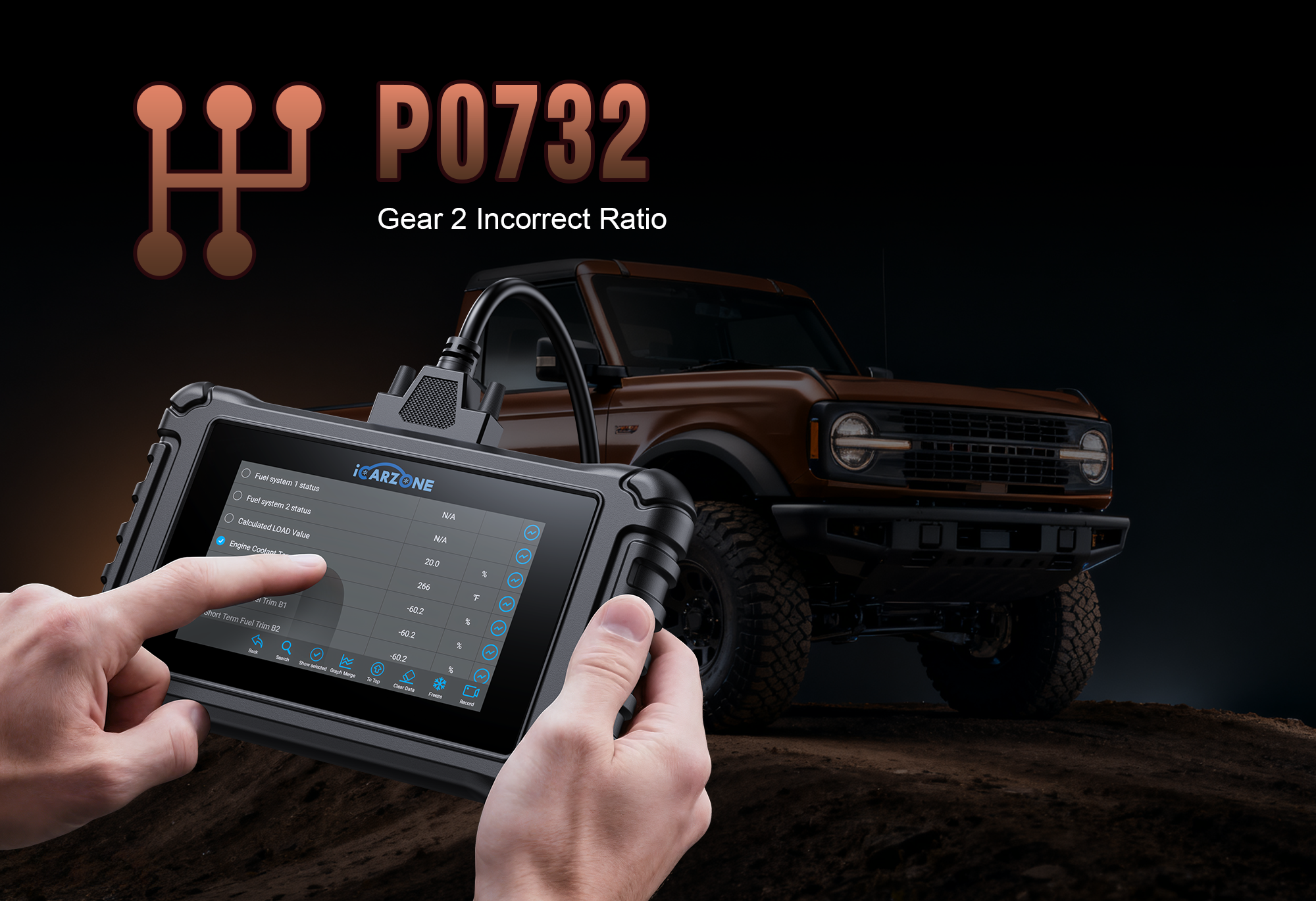 P0732 Fix for Chevrolet Silverado: Diagnose 2nd Gear Problems with UR800