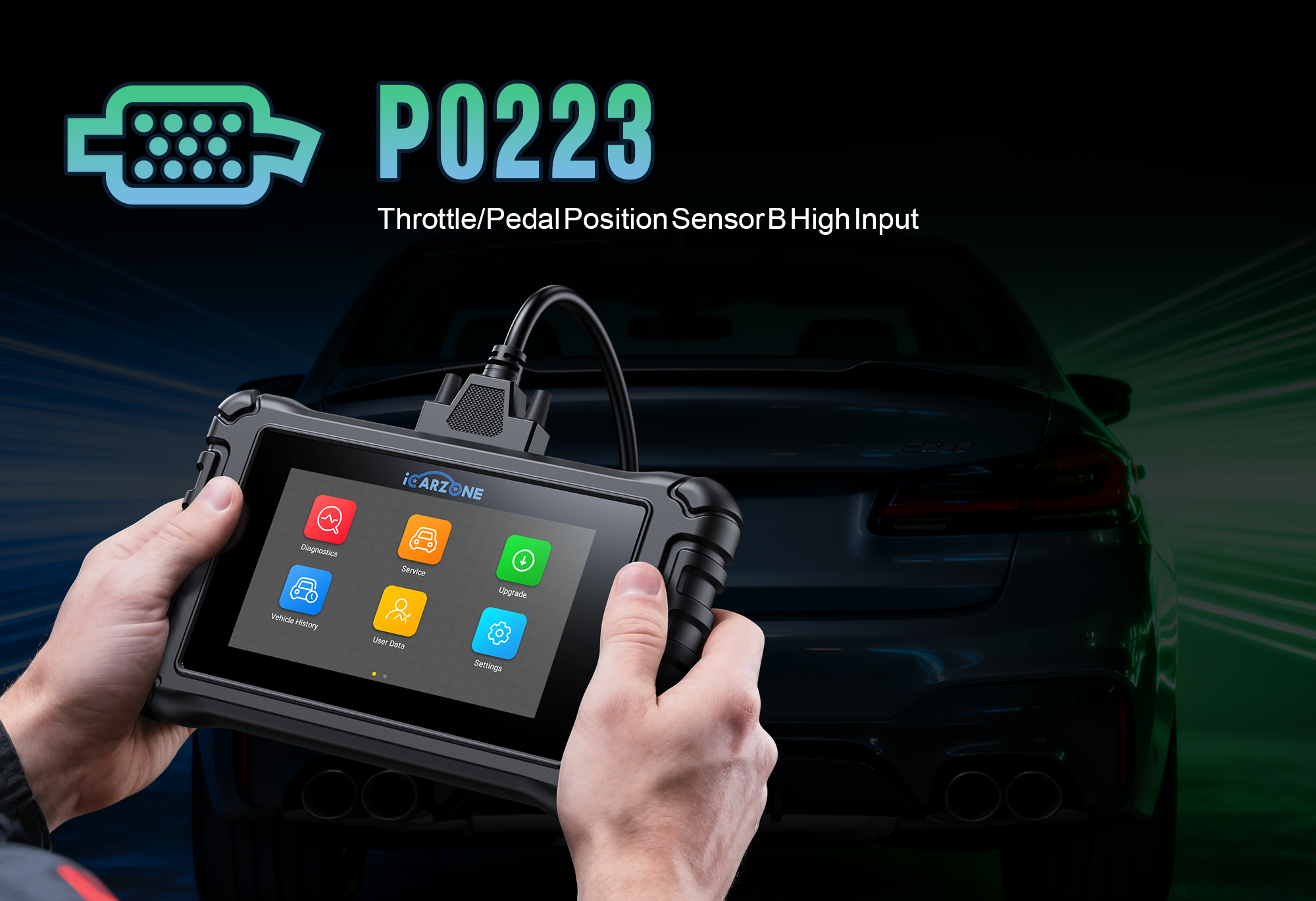 P0223 Volkswagen Golf GTI: Fix TPS A Circuit High Input with ICARZONE UR800