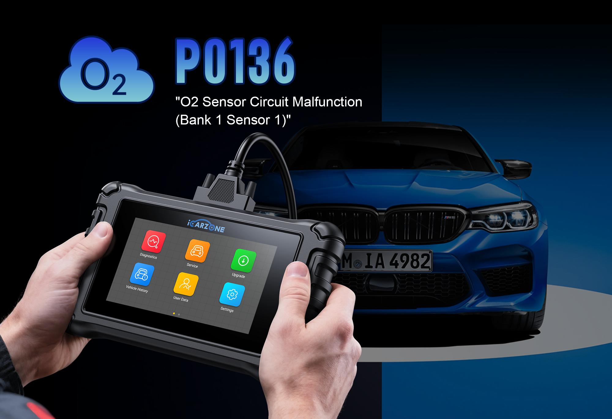 P0136 in Honda Civic: Fix Oxygen Sensor Issues with UR800 Guide