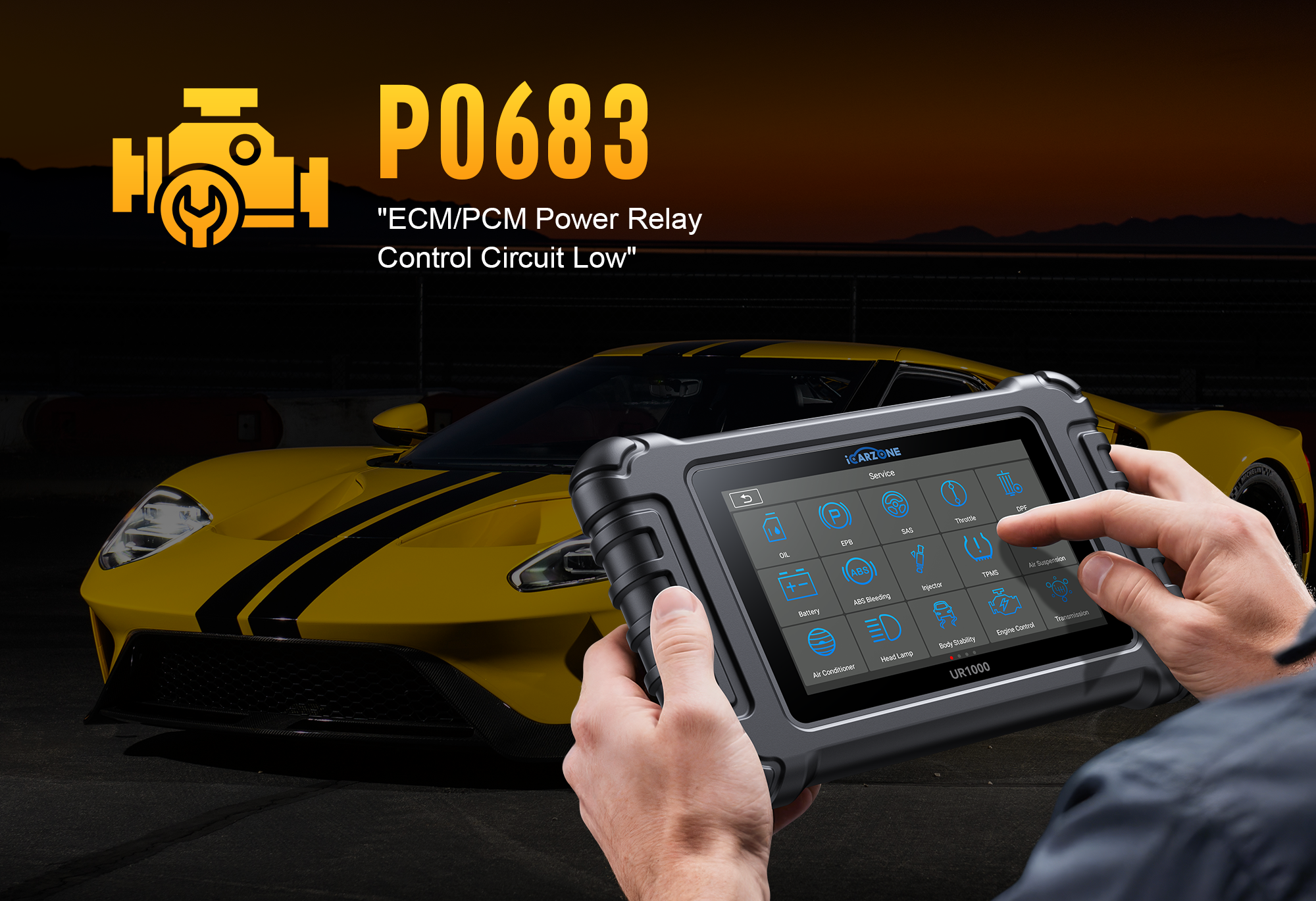 P0036: Oxygen Sensor Heater Control Circuit (Bank 1, Sensor 2) | ICARZONE UR1000 GUIDE