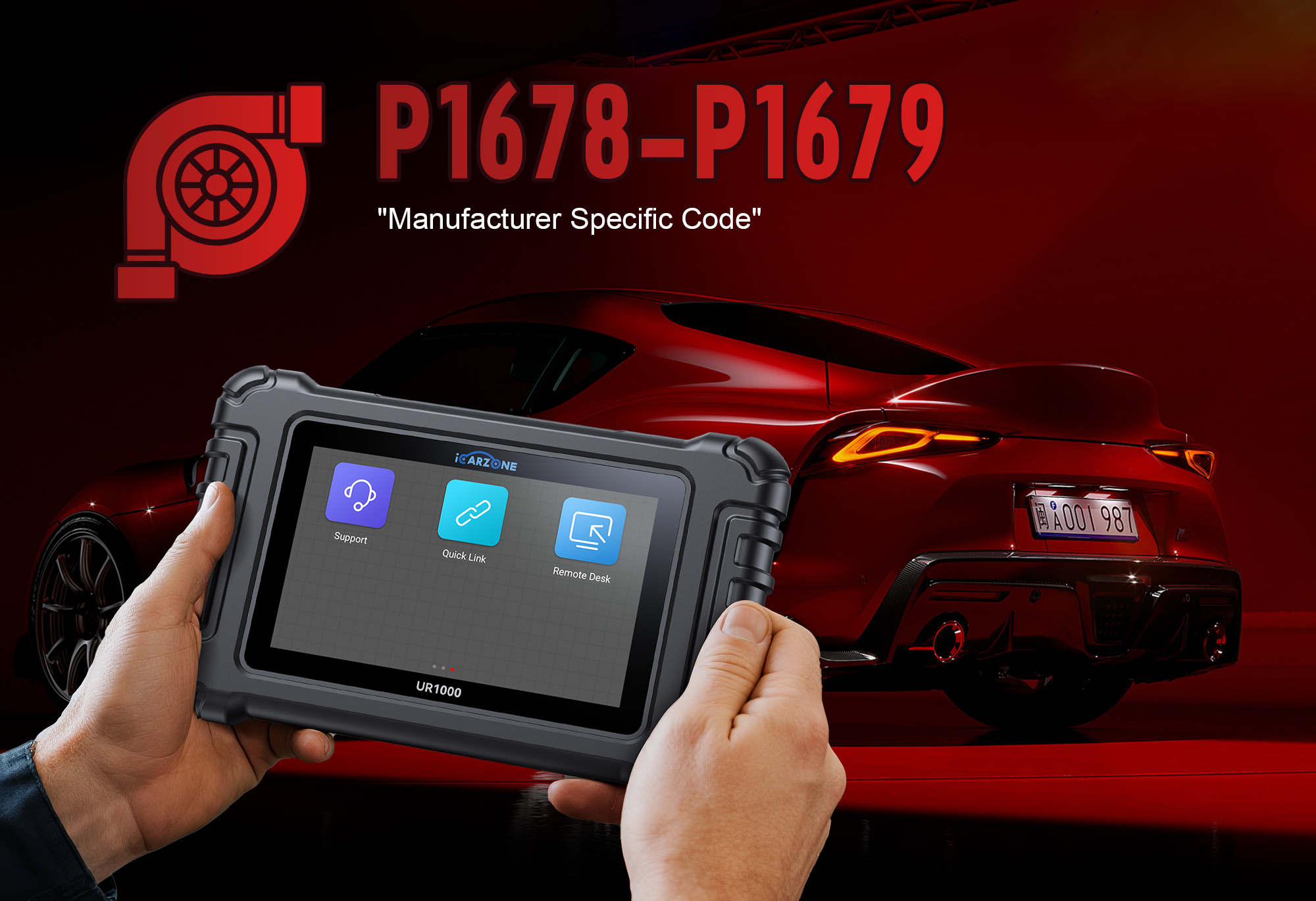 P1678-P1679 in BMW 3 Series & Mercedes C-Class: Fix Immobilizer Faults with ICARZONE UR1000 [2025 DIY]