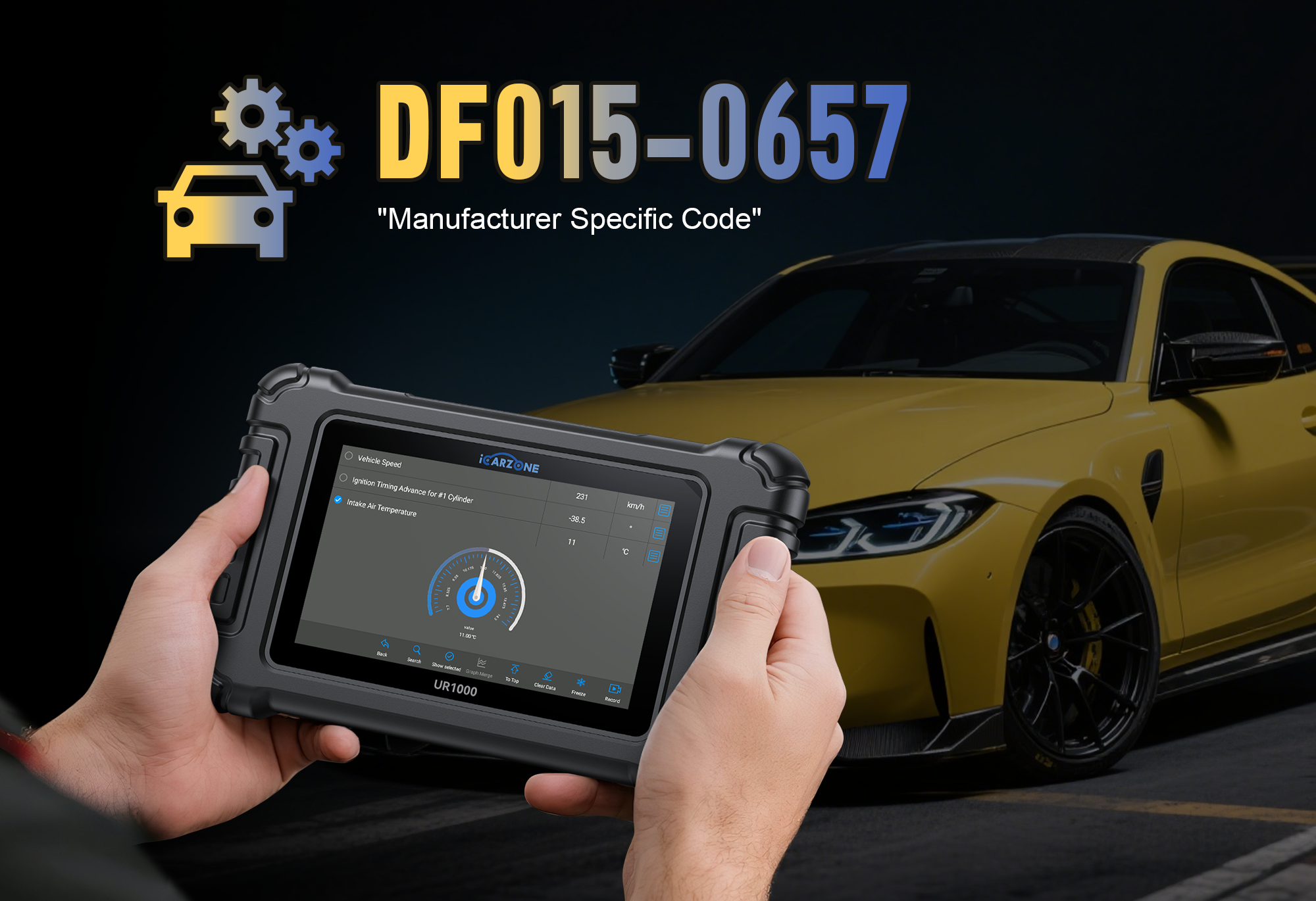 DF015-0657: Electronic Valve Control Malfunction in BMW 3 Series | ICARZONE UR1000 FULL GUIDE 2025