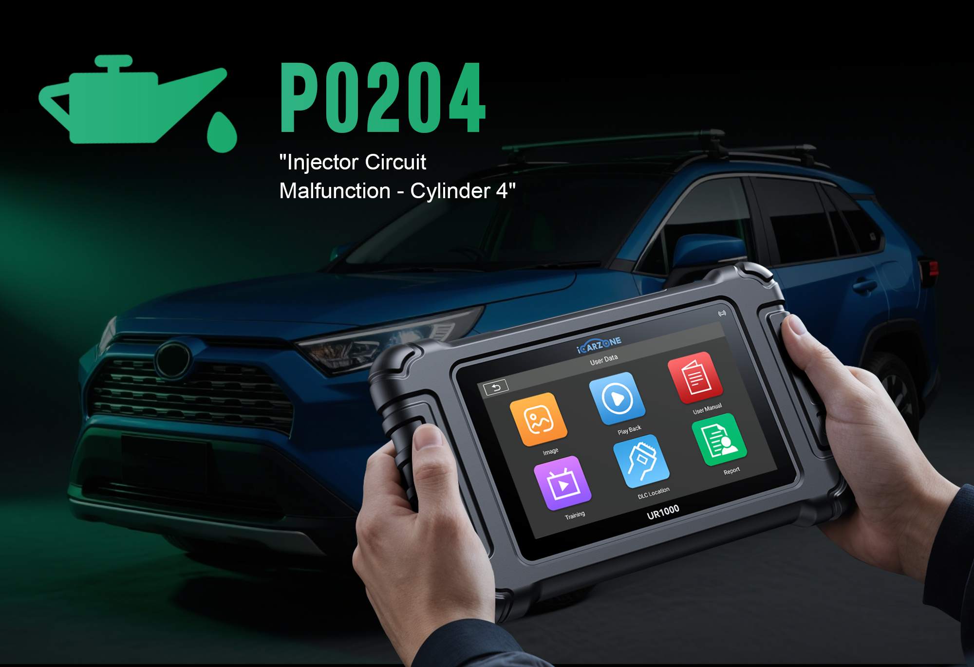 P0204 Code: Injector Circuit Malfunction – Honda Civic & Jeep Grand Cherokee Fix Guide