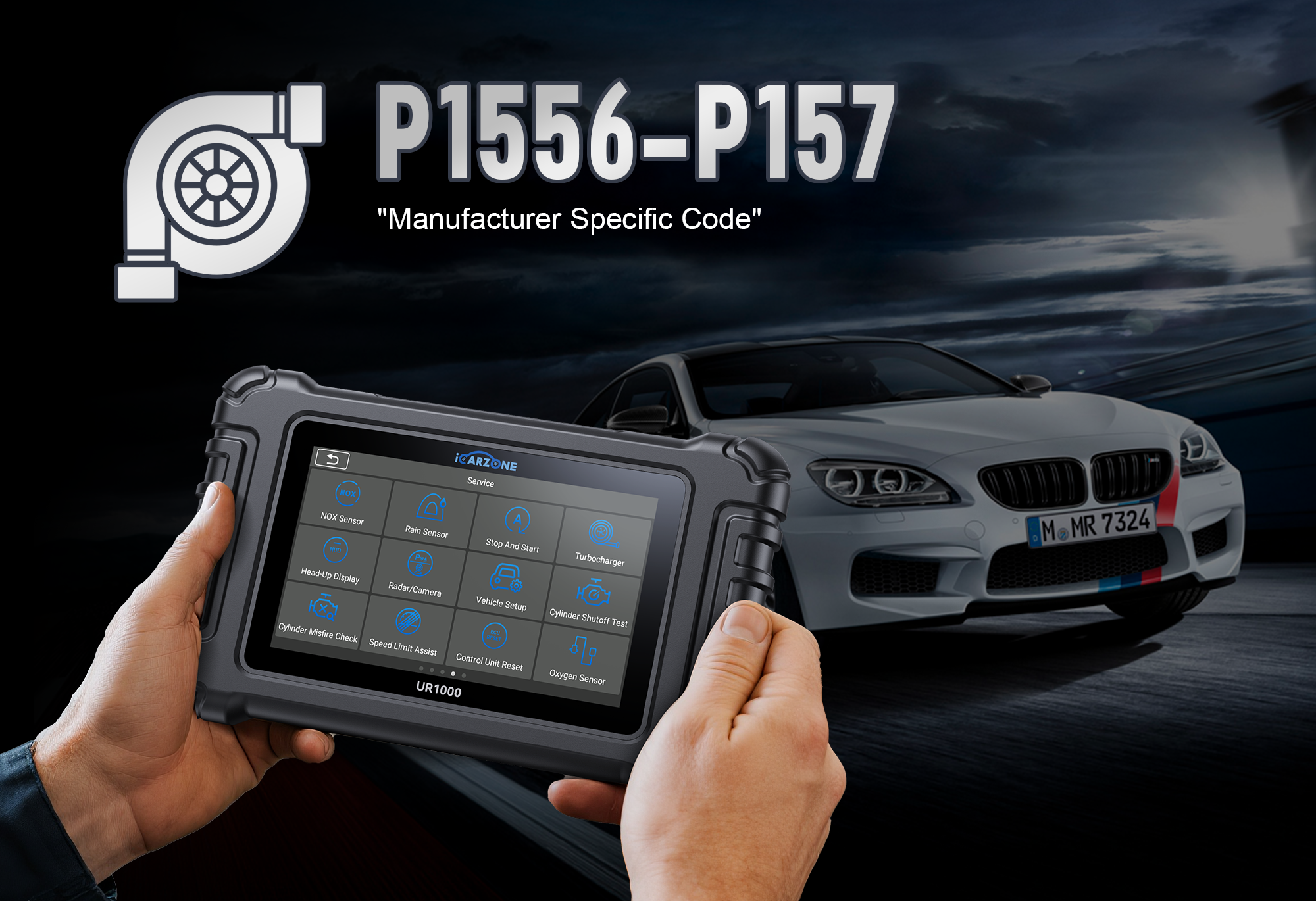 P1556-P1557 Turbo Boost Control Fault | UR800 Diagnostic Guide