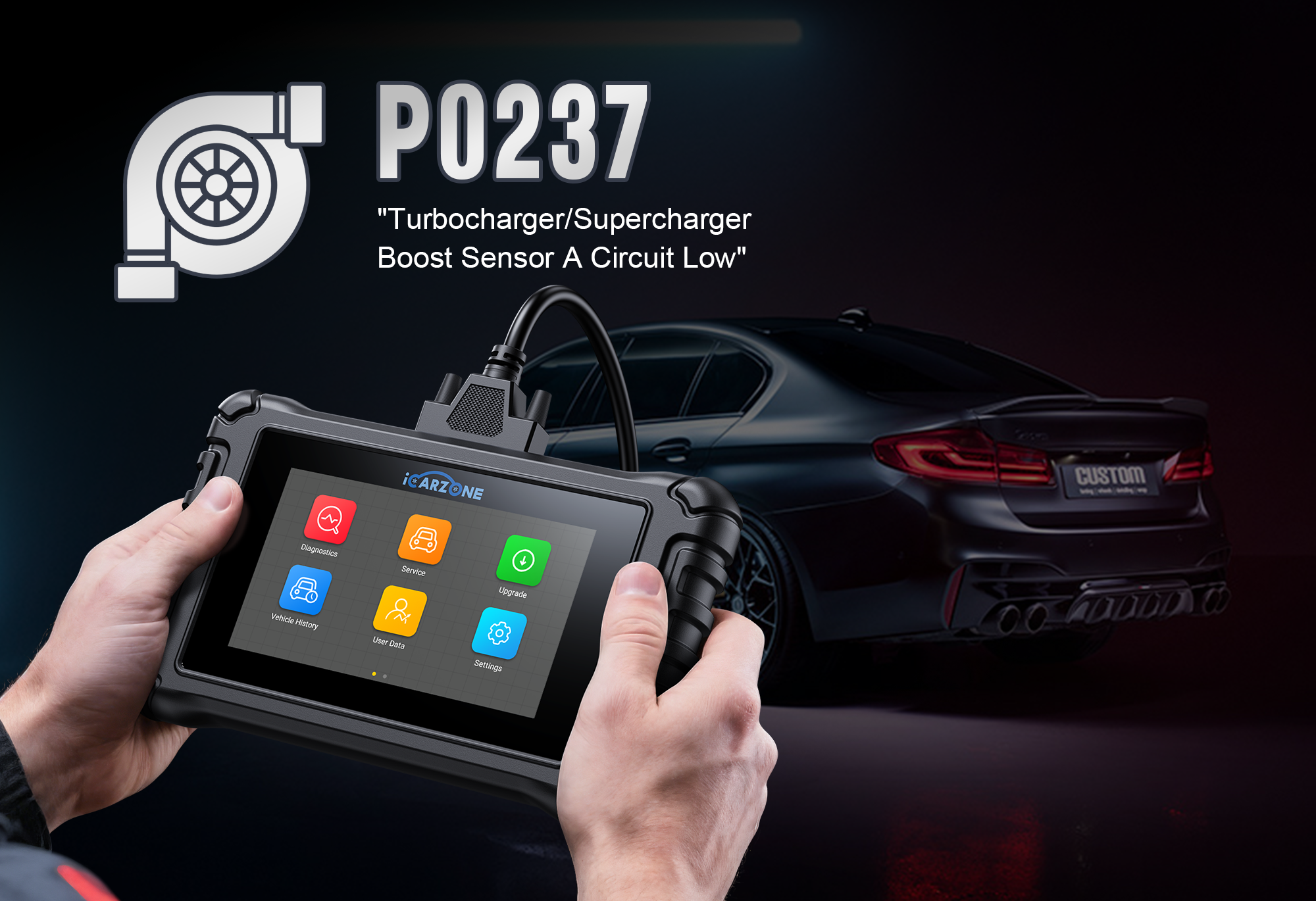 P0237 Fuel Rail Pressure Sensor Low – Diagnose & Fix Ford, Chevy & VW with ICARZONE UR800