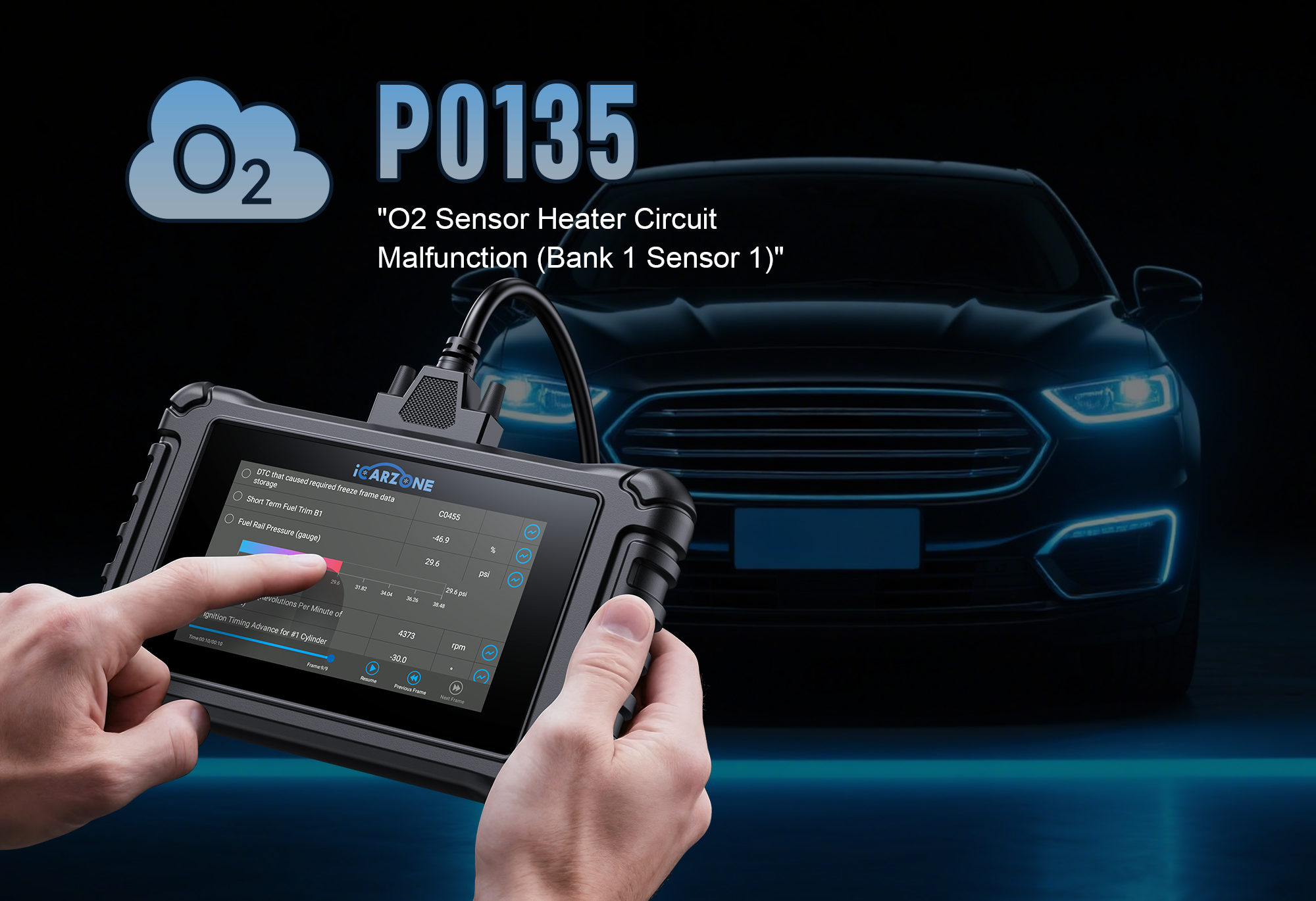 P0135 Code: Oxygen Sensor Heater Circuit Malfunction | FULL GUIDE with ICARZONE UR800