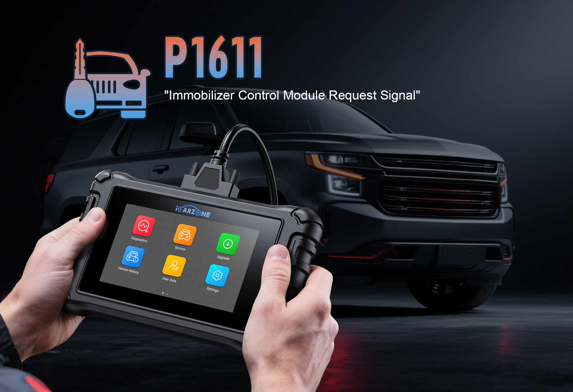 P1611 VW Golf MK7 GTI Fix: Immobilizer Fault Repair with ICARZONE UR800